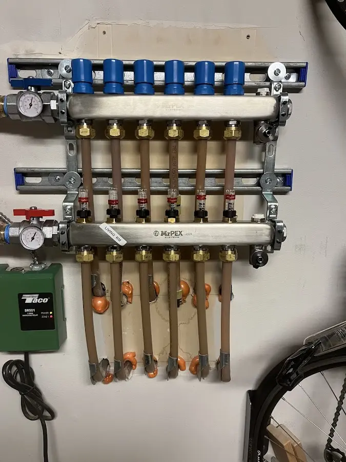 Plumber performing Leak Detection at a residential property in Rutland